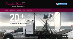 Desktop Screenshot of amplepowergenerators.com